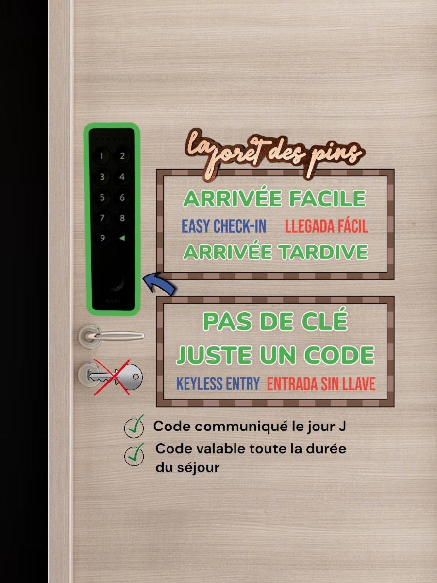 La Foret Des Pins - Free Check-In - Wifi - Parking Prive - Netflix - Draps & Serviettes Inclus Labenne Eksteriør billede