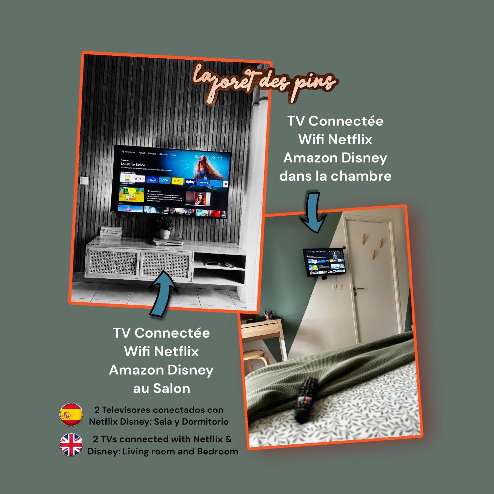 La Foret Des Pins - Free Check-In - Wifi - Parking Prive - Netflix - Draps & Serviettes Inclus Labenne Eksteriør billede